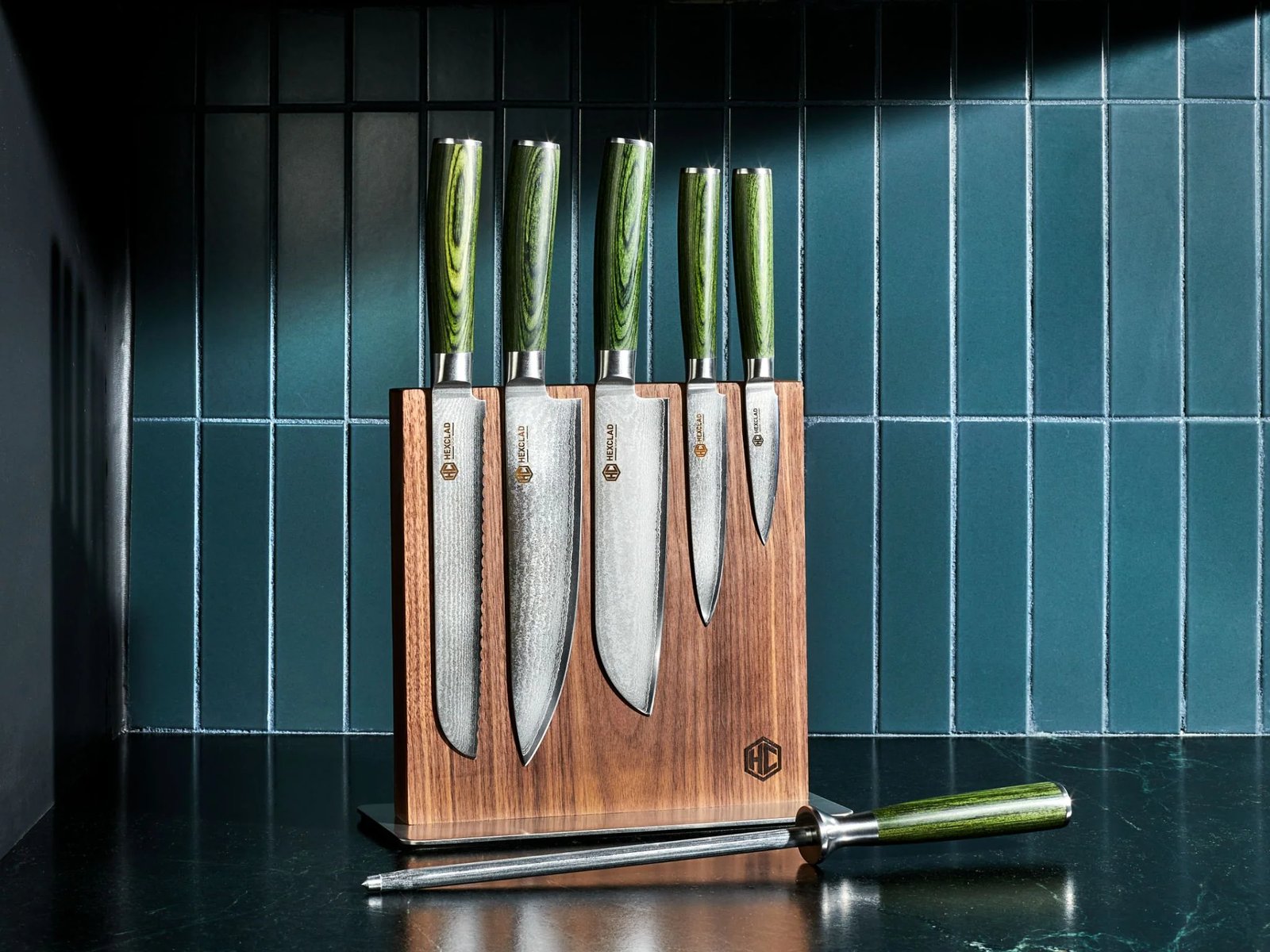 A HexClad kitchen counter